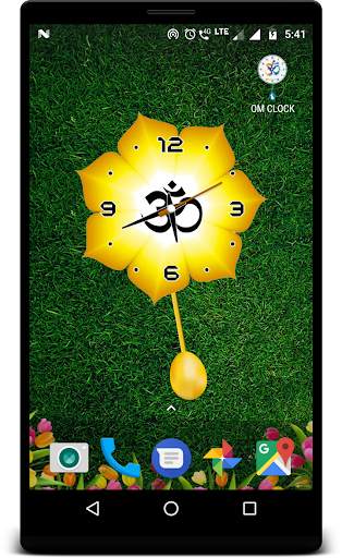 OM Clock live wallpaper screenshot 8