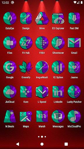 Teal and Purple Icon Pack screenshot 3