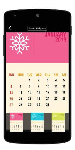 2019 Calendar Wallpapers screenshot 8