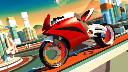 Gravity Rider: moto-wyścigi screenshot 2