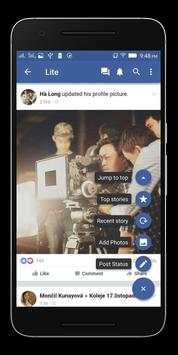 Lite Messenger for Facebook screenshot 1