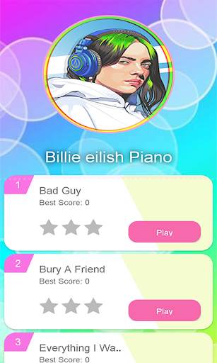 Lo Vas a Olvidar Billie eilish Piano Magic screenshot 1