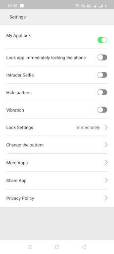 My AppLock screenshot 2