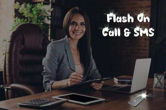 Flashlight Blink on Call & SMS screenshot 1