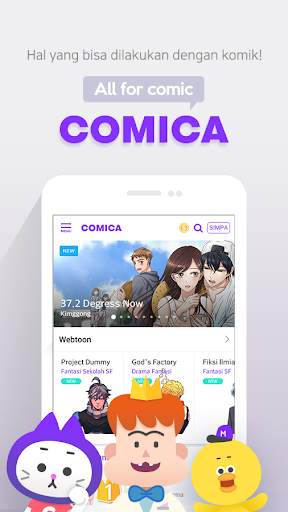 COMICA–Webtoon, Komik Gratis! screenshot 1