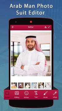 Arab Man Photo Suit Editor screenshot 1