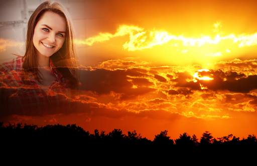 Golden Sky Photo Frames screenshot 4