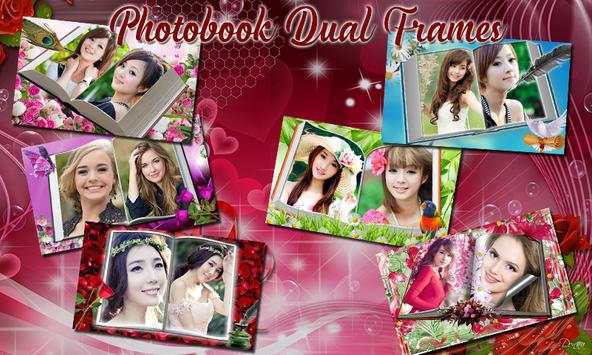 Dual Books photo frames screenshot 1
