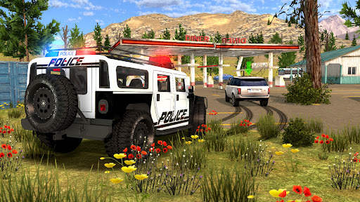 Police Drift Car Driving screenshot 1