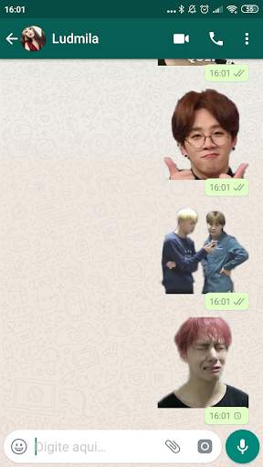 Figurinhas de Kpop, Coreanos(as) para WhatsApp screenshot 6