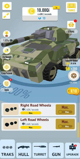 Idle Tanks 3D स्क्रीनशॉट 5