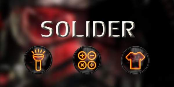 Solider Theme screenshot 1