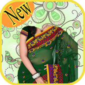 Woman Saree Photo maker icon