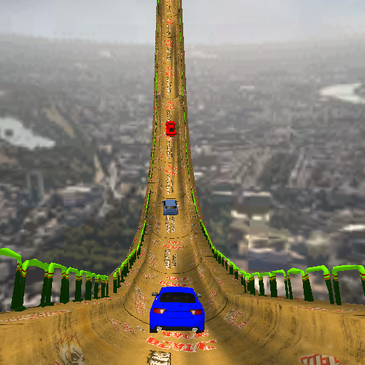 Real Mega Ramp Car Impossible stunt Racing Master icon