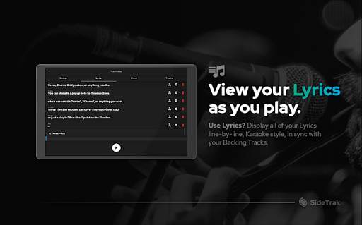 SideTrak: Backing Track Player (Pro Edition) screenshot 12