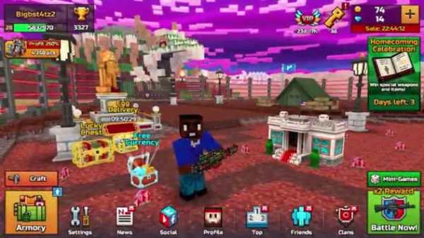 Play Pixel Gun 3D (Pocket Edition) All Tricks screenshot 1