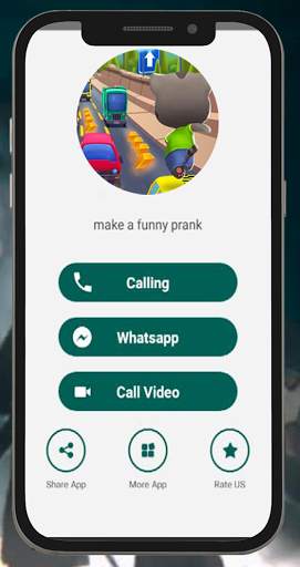 Call For Talking Tom Gold Fake Call Video Simulate screenshot 9