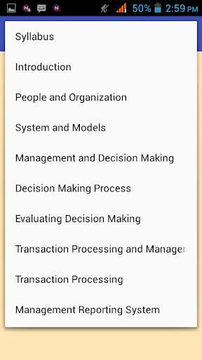 Management Information System screenshot 2