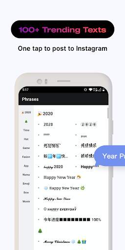 🔠Cool Fonts Keyboard for Instagram screenshot 3