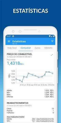 O Meu Carro: Combustível screenshot 3