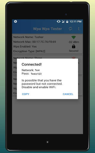 WPA WPS Tester screenshot 11