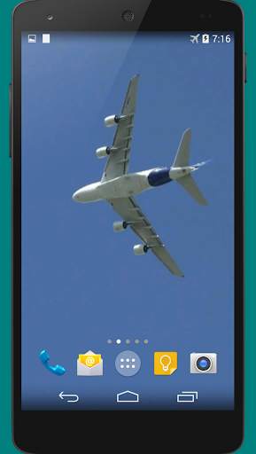 Airplane 3D Live Wallpaper screenshot 1