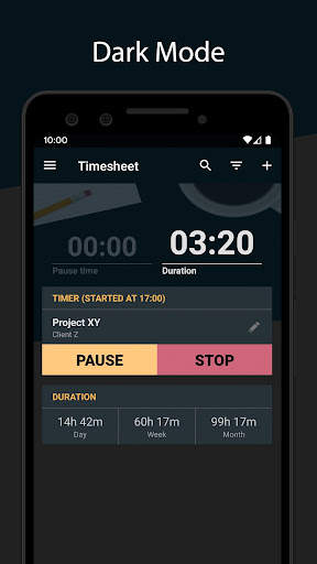 Timesheet - Time Tracker скриншот 6