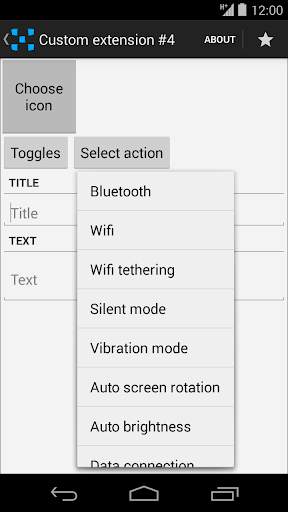 DashClock custom extension 3 تصوير الشاشة