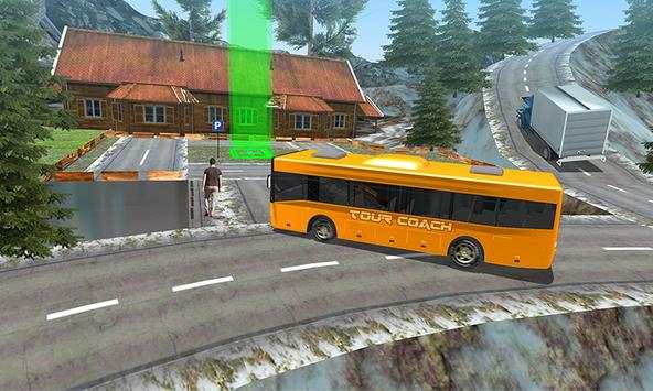 Tour Coach Bus Hill Climb Sim screenshot 3