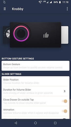 Knobby volume control - Unique volume widget app screenshot 6
