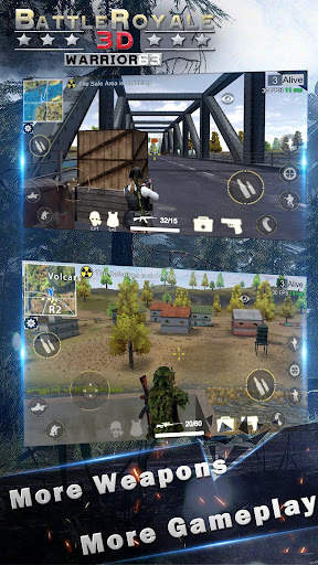 Battle Royale 3D - Warrior63 3 تصوير الشاشة