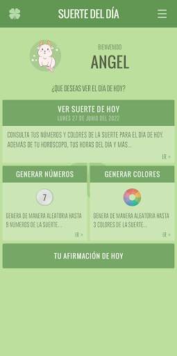 Suerte del Día screenshot 2