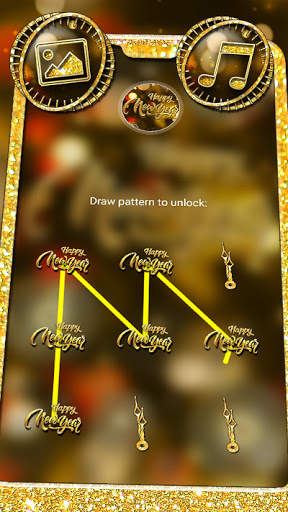 New Year Launcher Theme screenshot 4