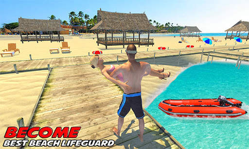 Beach Rescue Game: Emergency Rescue Simulator screenshot 2
