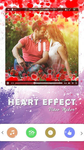 Heart Effect Video Maker screenshot 1