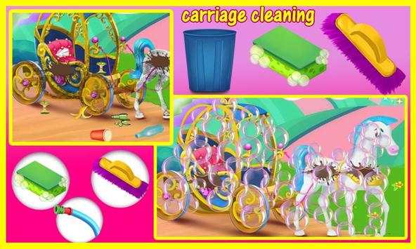 Princess Horse Cart Cleaning screenshot 3