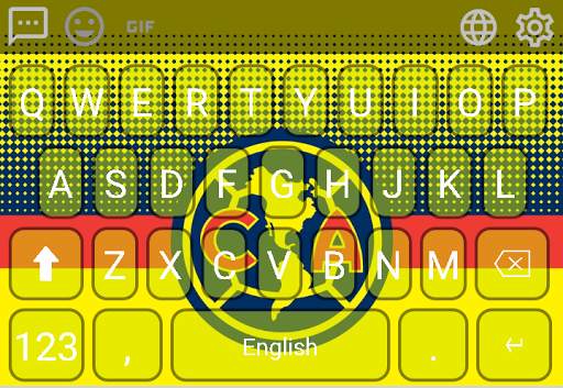 teclado club américa 4 تصوير الشاشة