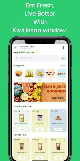 KIWI-Grocery Delivered in mins screenshot 4