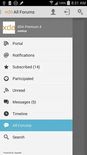 XDA Legacy screenshot 2