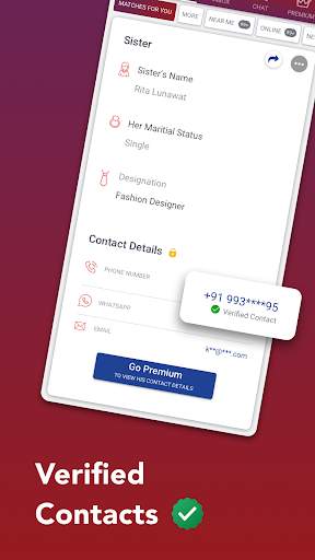Sangam.com: Matrimony App screenshot 1