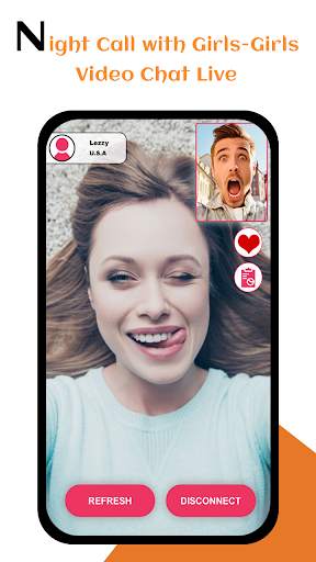 Night Call with Girls-Girls Video Chat Live screenshot 5