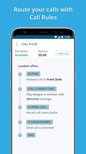 Communication, Analytics, Call Tracking – iovox screenshot 5