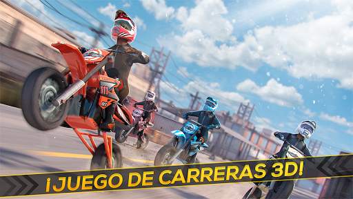 Carrera Real de Moto de Cross screenshot 4