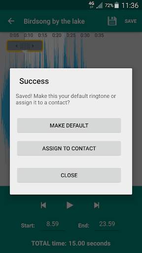 Ye Sounds - ringtones maker with music and songs screenshot 5