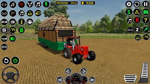 Tractor Driving Tractor Games screenshot 17