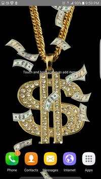 Money Rain Live Wallpaper screenshot 2