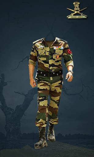 Indian Army Photo Suit Editor - Uniform Changer screenshot 2