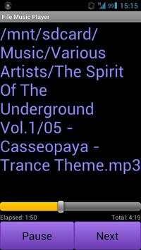 File Music Player screenshot 1