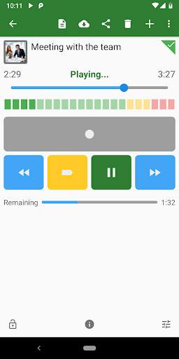 Dictadroid Lite - Voice Recorder screenshot 4