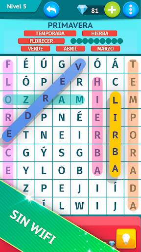 Smart Words - Juego de búsqueda de palabras screenshot 2